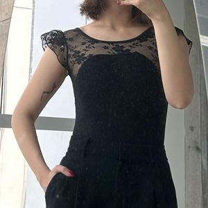 Black Vintage Bodysuit